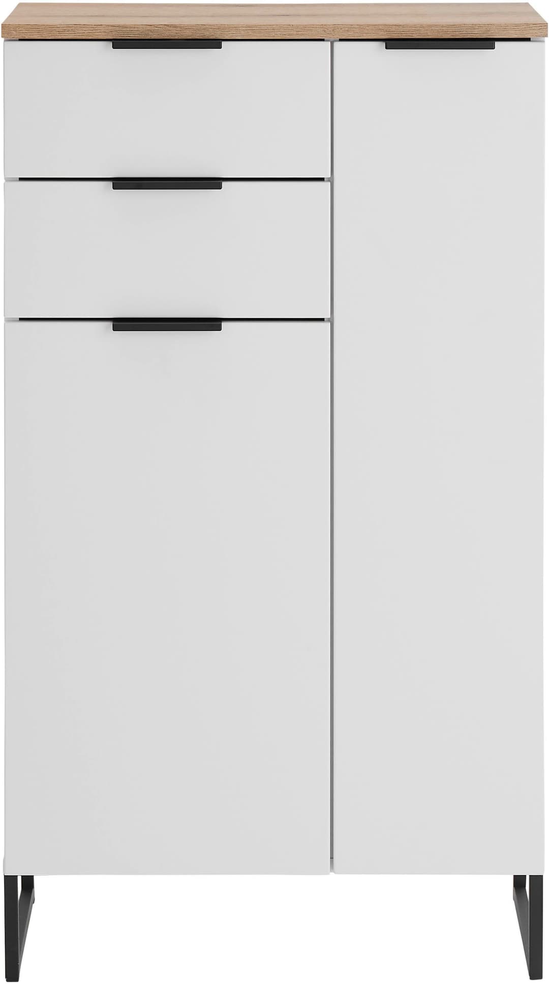 BASIC by Balculina Midischrank Denver | Weiß