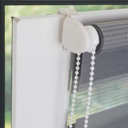 Doppelrollo Klemmfix-Duo-Rollo | Grau