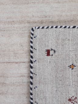 Carpetfine Gabbeh Nura Wollteppich | Beige