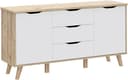 FORTE Sideboard Vankka | Weiß