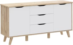 FORTE Sideboard Vankka | Weiß