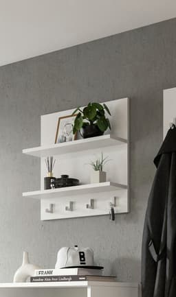 Home affaire Garderobenpaneel Trondheim | Weiß