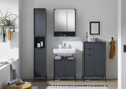 BASIC by Balculina Lucera Midischrank | Grau