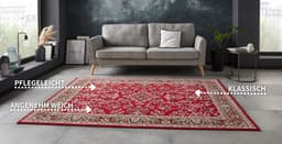 HANSE Home Teppich Halton | Rot