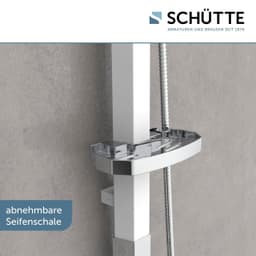 Schütte Brausegarnitur MADAGASKAR | Weiß