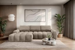 OTTO home Ecksofa AZITA L-Form, 270 cm | Beige