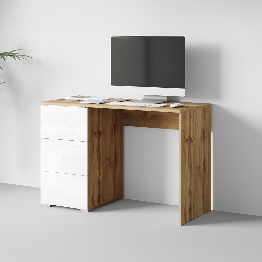 Home affaire Schreibtisch Vera | Holztöne