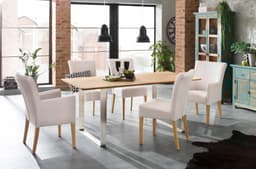 Home affaire Armlehnstuhl King | Grau