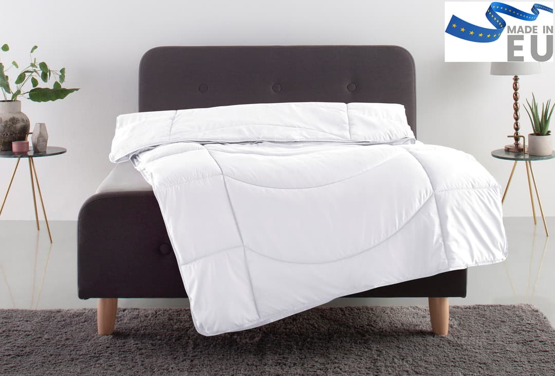 OTTO home Microfaserbettdecke Microlux | Weiß