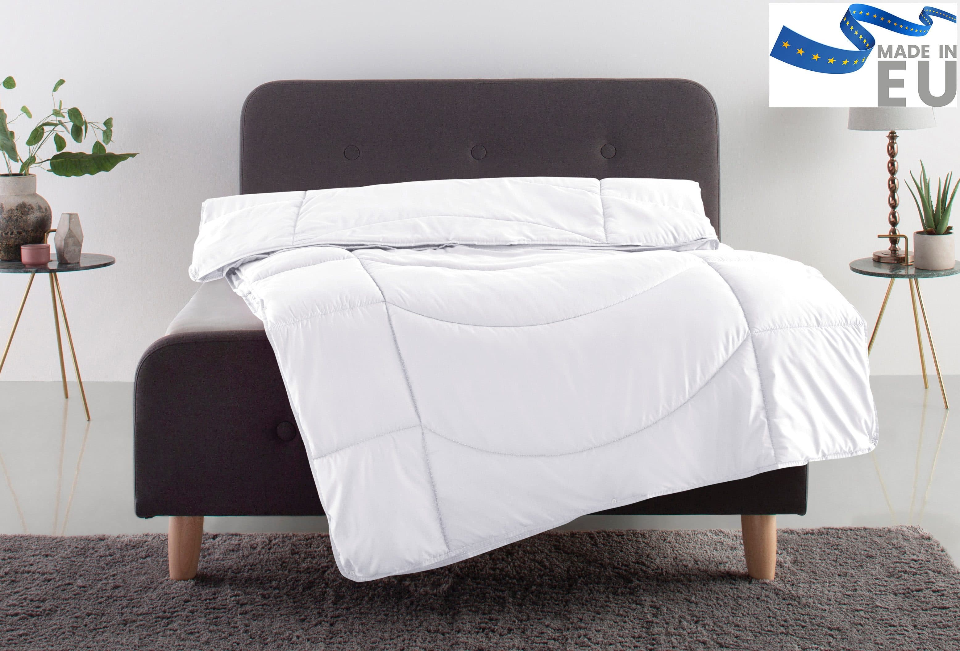 OTTO home Microfaserbettdecke Microlux | Weiß