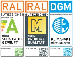 sit&more Ecksofa Mailand L-Form | Rot