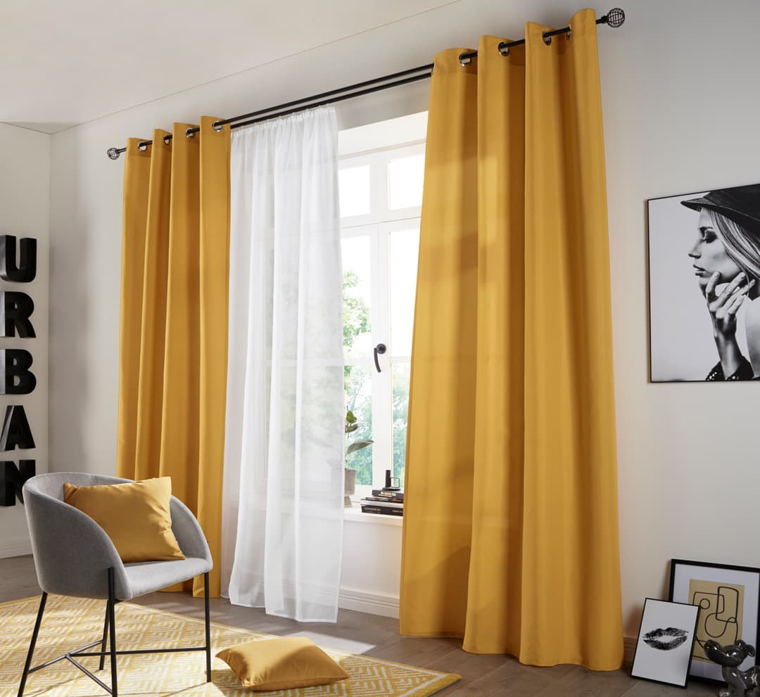 OTTO home Vorhang Raja | Gold