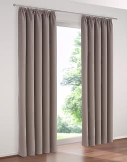 OTTO home Solana Verdunkelungsvorhang | Beige