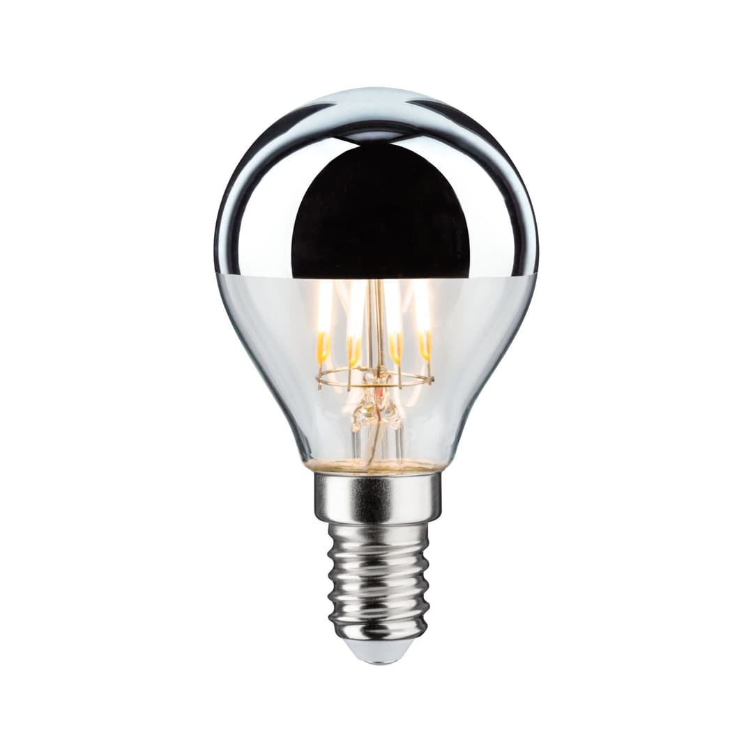Paulmann LED-Leuchtmittel Tropfen Kopfspiegel | Silber