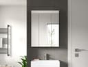 welltime Badezimmerspiegelschrank SIENA | Weiß 3