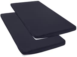 OTTO home Spannbettlaken Topper Basic | Blau