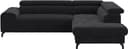 COTTA Ecksofa Aura L-Form | Grau 2