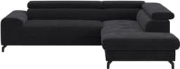 COTTA Ecksofa Aura L-Form | Grau