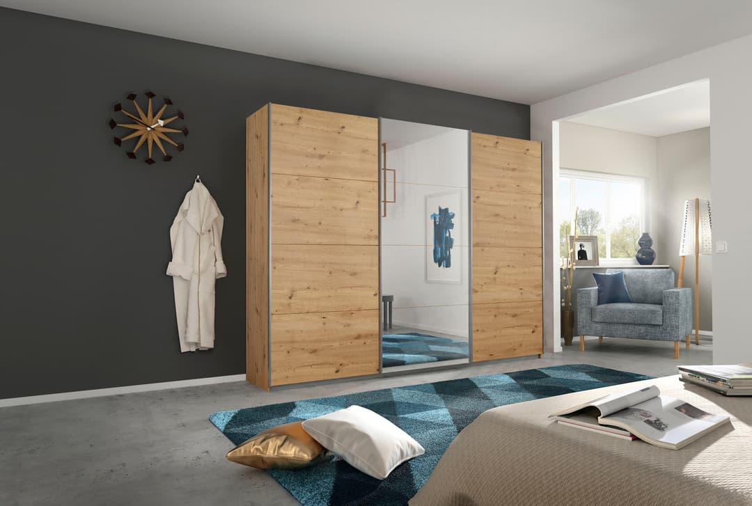 rauch CORTONA Schwebetürenschrank | Holztöne