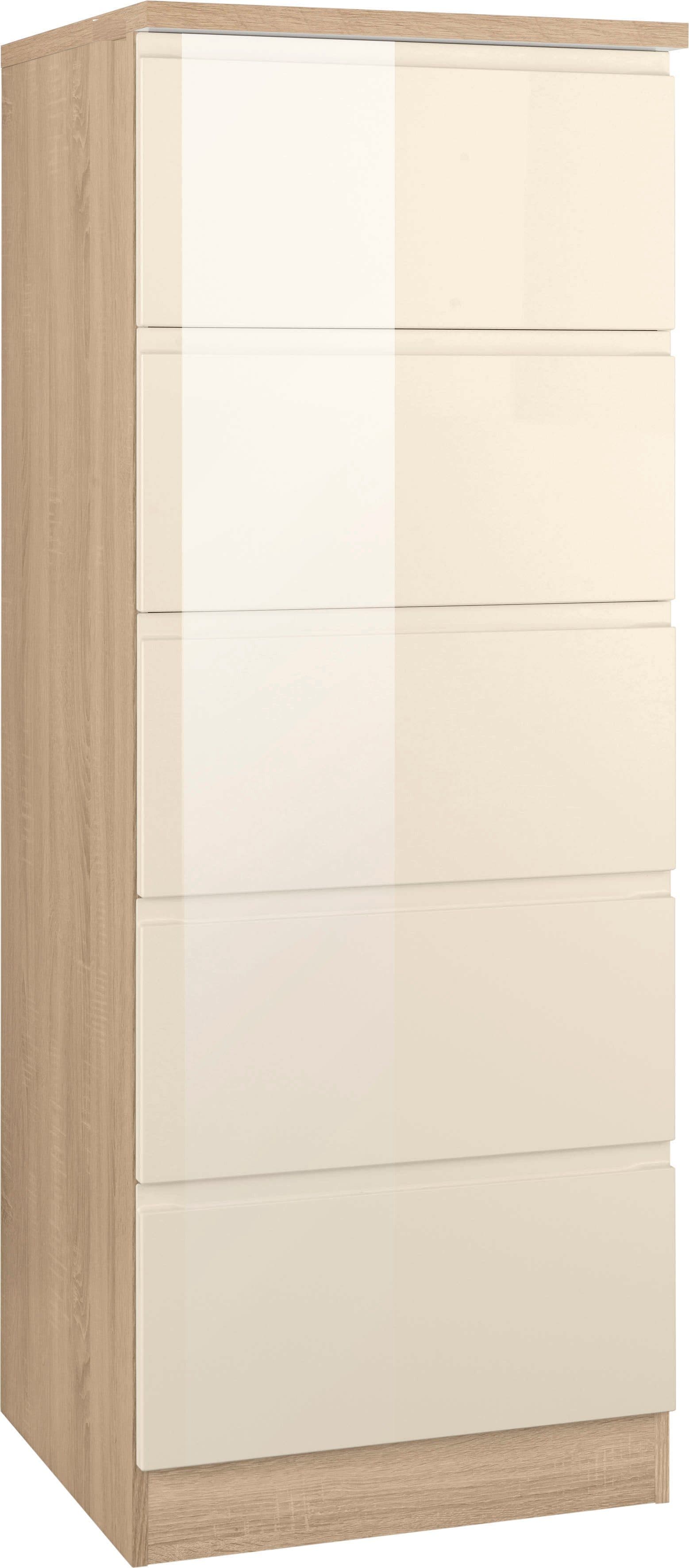 KOCHSTATION Vorratsschrank KS-Virginia | Beige