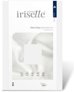 Irisette Spannbettlaken Jupiter | Weiß