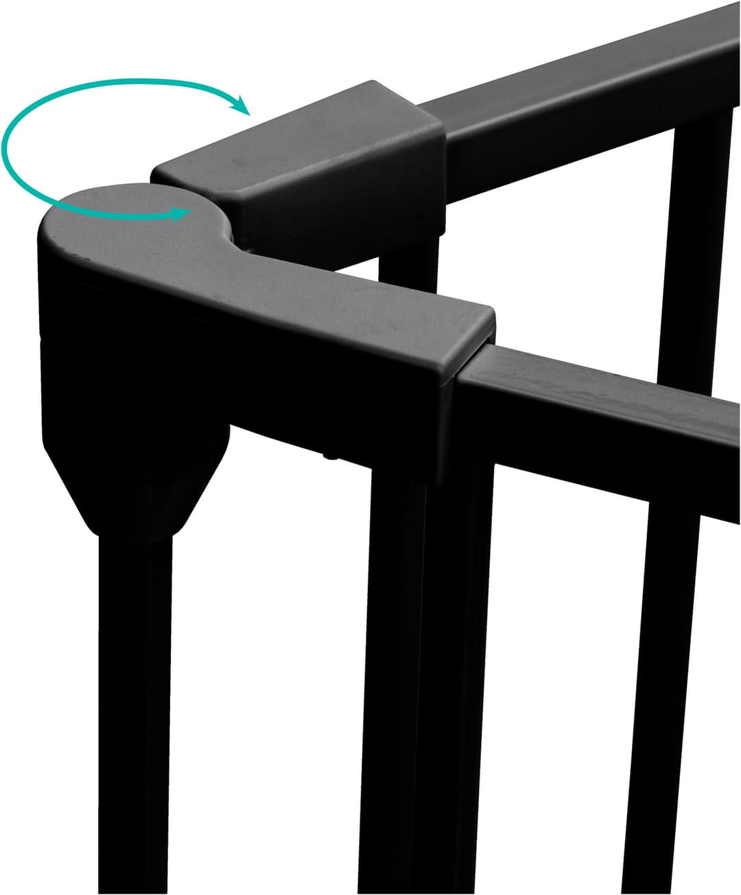 Fillikid Universalschutzgitter Absperrgitter | Schwarz