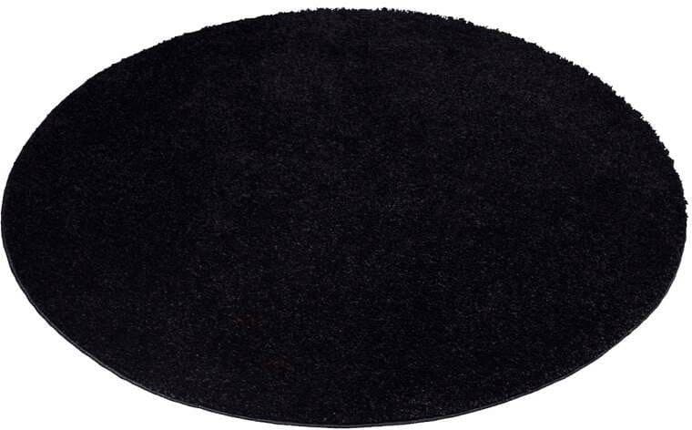Carpet City City Shaggy Hochflor-Teppich | Schwarz