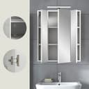 welltime Spiegelschrank Florenz | Weiß 4