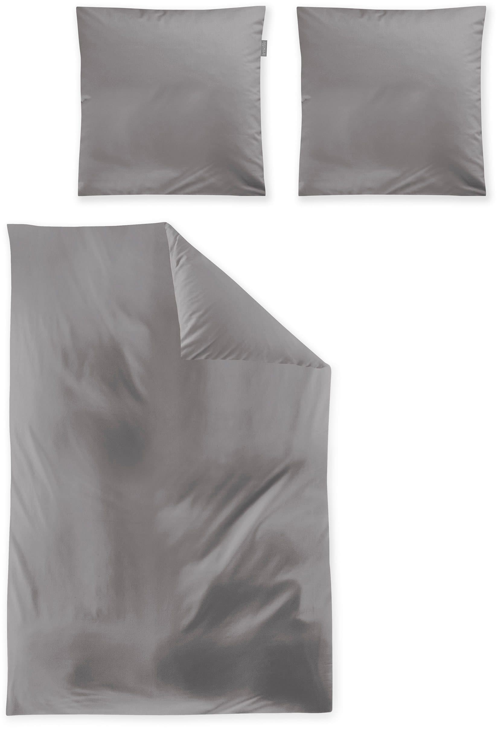 Irisette Paris 8000 Mako-Satin Bettwäsche | Grau
