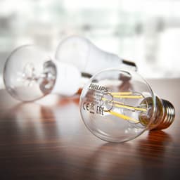Philips LED-Leuchtmittel Classic 40W Non-Dim | Transparent