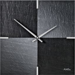 AMS Wanduhr W9520 | Schwarz