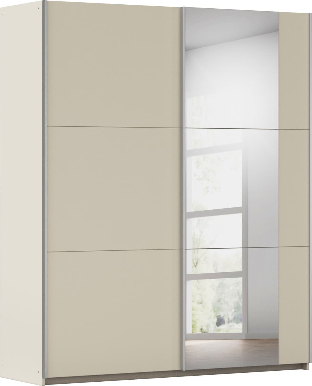 rauch Schwebetürenschrank AURELIO | Beige