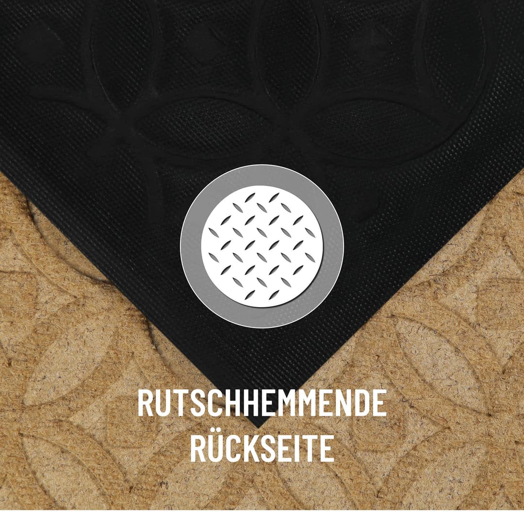 Wecon home Fußmatte Midnight Mosaic | Braun