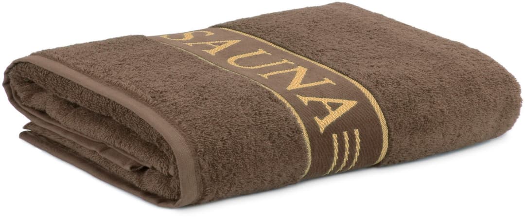 Möve for frottana Saunatuch | Braun
