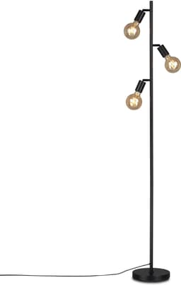 Briloner Leuchten Stehlampe KUGLO | Schwarz