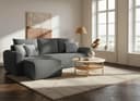 Home affaire Ecksofa Nortrud-Chester | Grau 4
