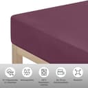 OTTO home Spannbettlaken SOUCY | Rot 2
