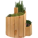 Dobar Kräuterspirale Massivholz | Holztöne