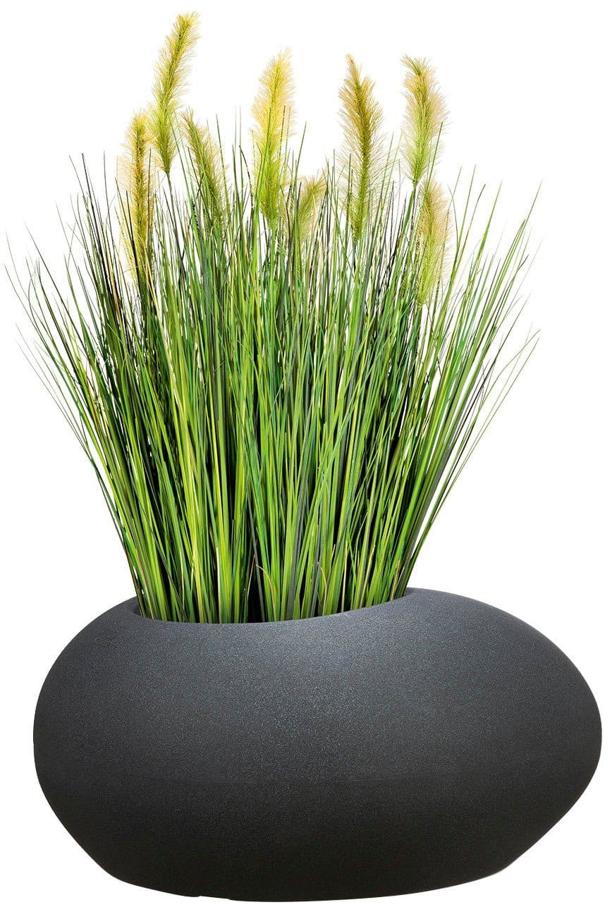 Scheurich Blumentopf 48/280 FLOW | Schwarz