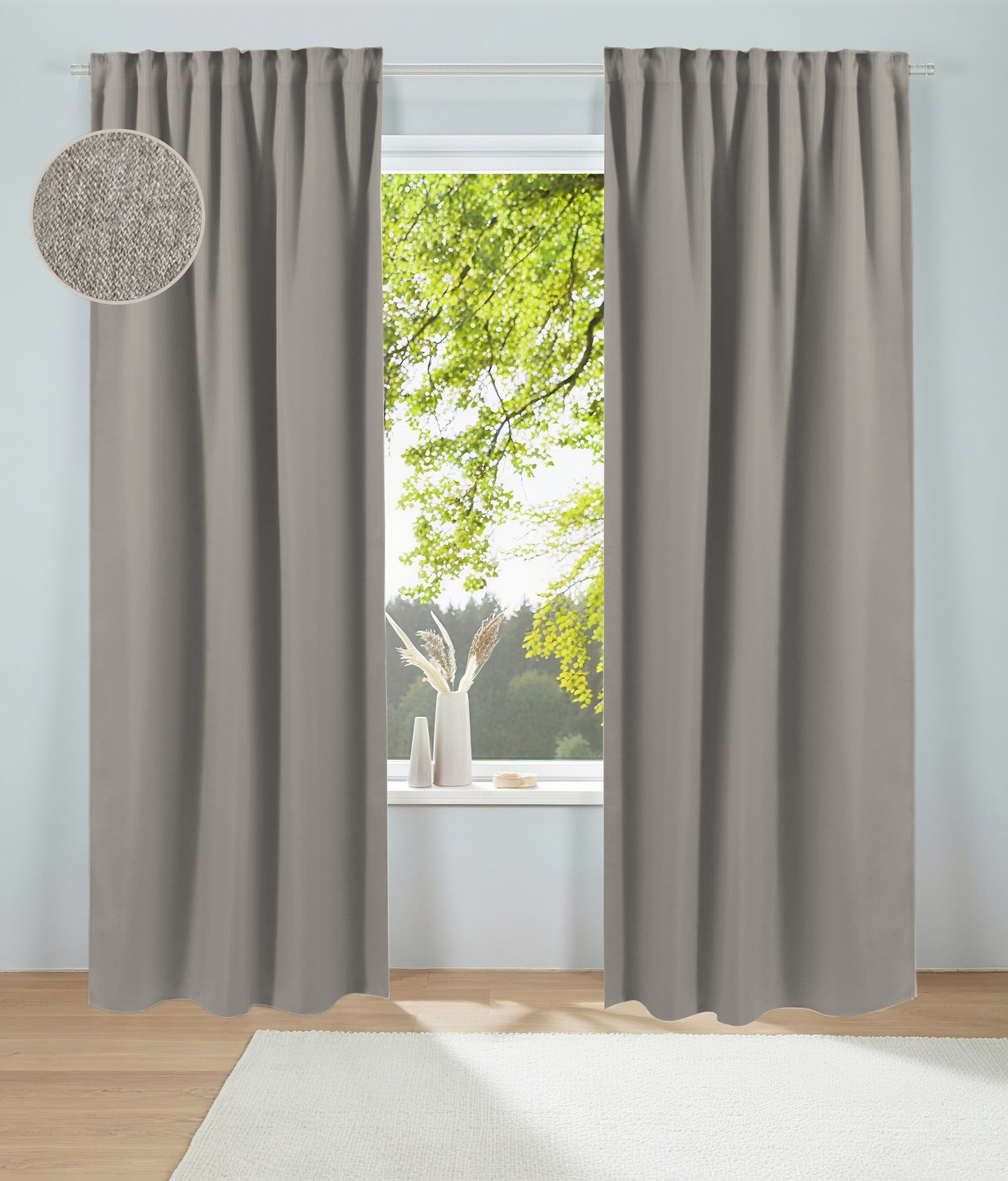OTTO home Verdunkelungsvorhang "Alcide" | Beige