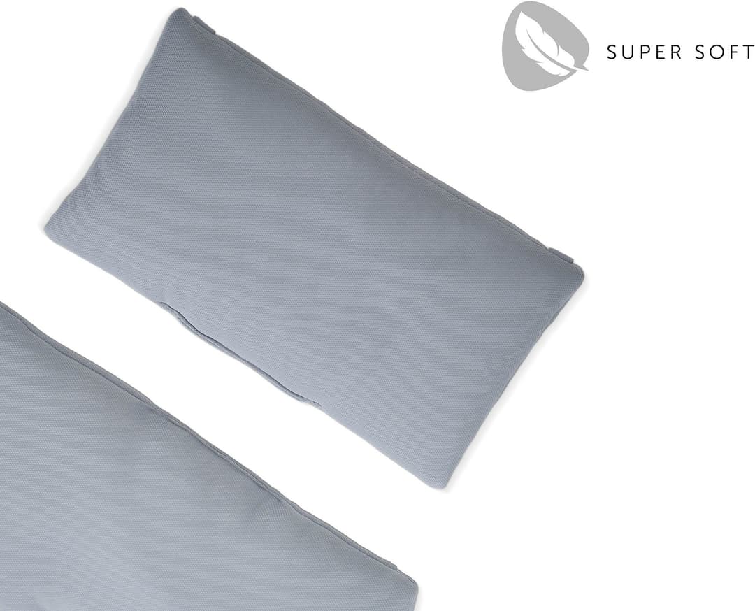 Hauck Kinder-Sitzauflage Deluxe, Stretch grey | Grau