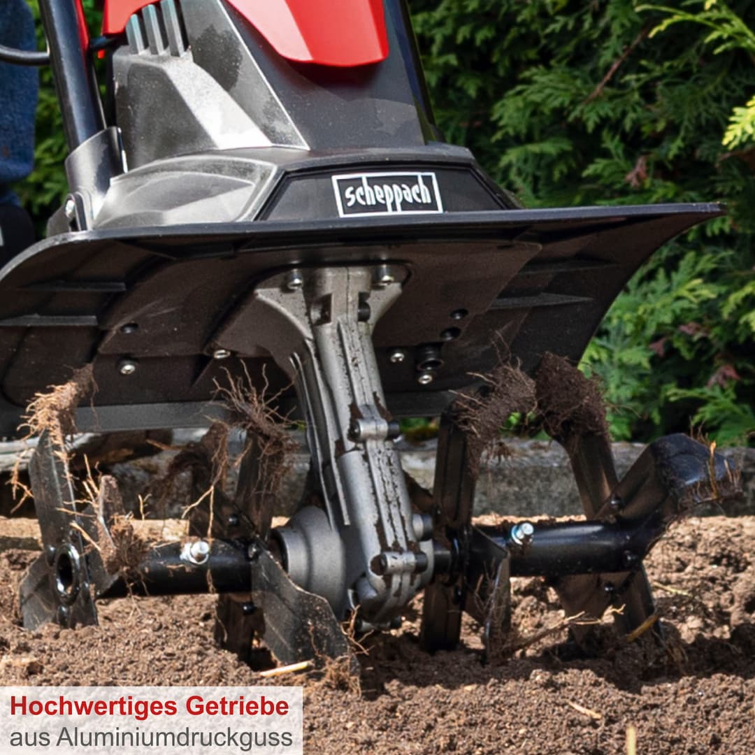Scheppach Elektromotorhacke MTE380 | Schwarz