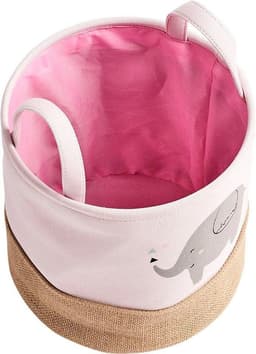 Zeller Present Aufbewahrungskorb Elefant (Set, 2 St) | Rosa