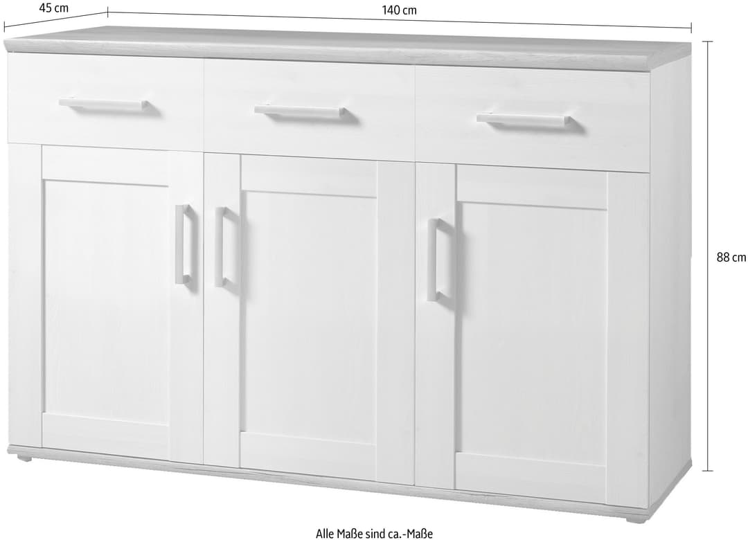 HBZ Sideboard Romance | Weiß