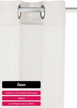 OTTO home Gardine XANA | Silber