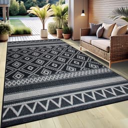 OTTO home Teppich Toronto | Schwarz