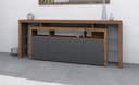 borchardt Möbel Sideboard Rosario | Grau
