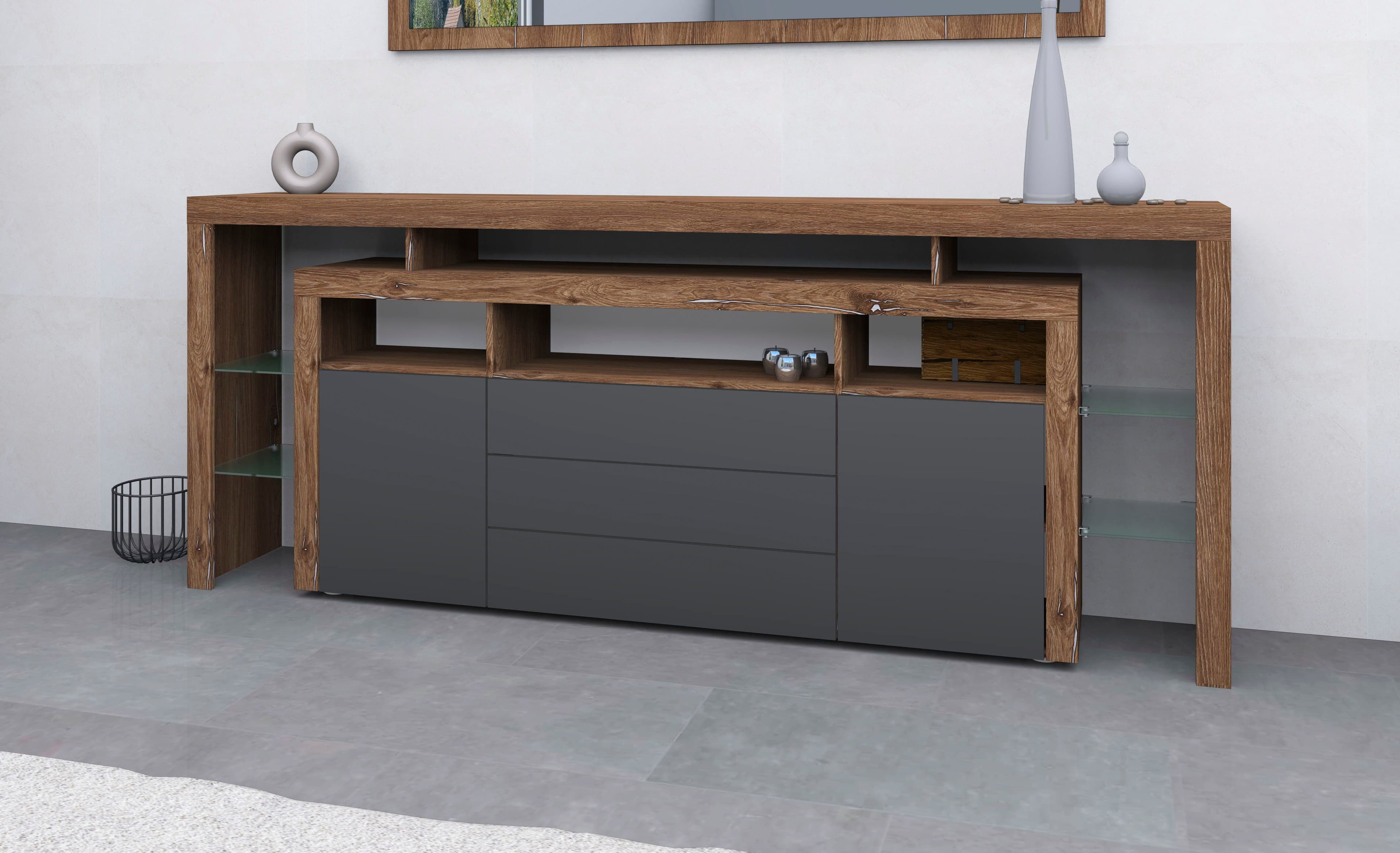 borchardt Möbel Sideboard Rosario | Grau