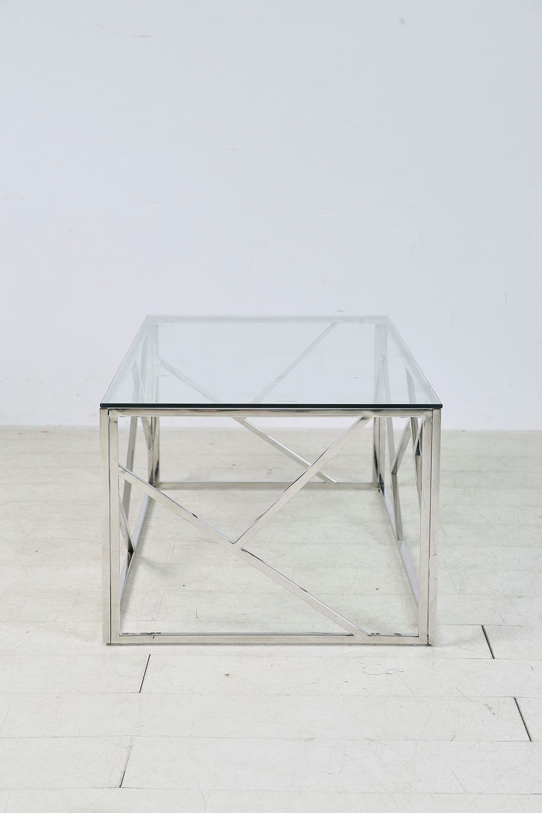 SalesFever Glastisch | Silber