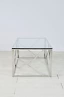 SalesFever Glastisch | Silber 3